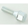 Wheel bolt set 8 pcs Conical collar shaft length 60mm M12x125 silver
