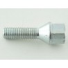 Wheel bolt set 8 pcs Conical collar shaft length 60mm M12x125 silver