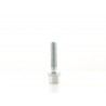 Wheel bolt set 8 pcs Shaft length 45mm spherical collar silver M12x15