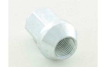 Wheel bolt set 8 pcs Shaft length 55mm conical collar silver M12x15