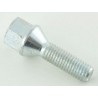 Wheel bolt set 8 pcs Conical collar shaft length 60mm M12x15 silver