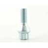 Wheel bolt set 8 pcs Shaft length 39mm conical collar silver M12x15
