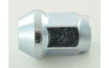 Wheel bolt set 10 pcs Shaft length 55mm conical collar silver M12x15