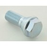 Wheel bolt set 8 pieces tapered collar short head shaft length 22mm M12x125 silver