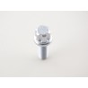 Wheel bolt set 10 pcs Shaft length 29mm spherical collar silver M12x15