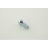 Wheel bolt set 8 pcs Shank length 21mm tapered collar short head silver M12x15