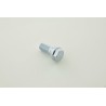 Wheel bolt set 8 pcs Shank length 21mm tapered collar short head silver M12x15