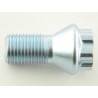 Wheel bolt set 10 pcs Shaft length 21mm conical collar silver M14x15