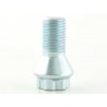 Wheel bolt set 10 pcs Shaft length 21mm conical collar silver M14x15