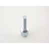 Wheel bolt set 10 pcs Shaft length 35mm spherical collar silver M12x15