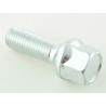 Wheel bolt set 8 pcs Shaft length 35mm spherical collar silver M12x15