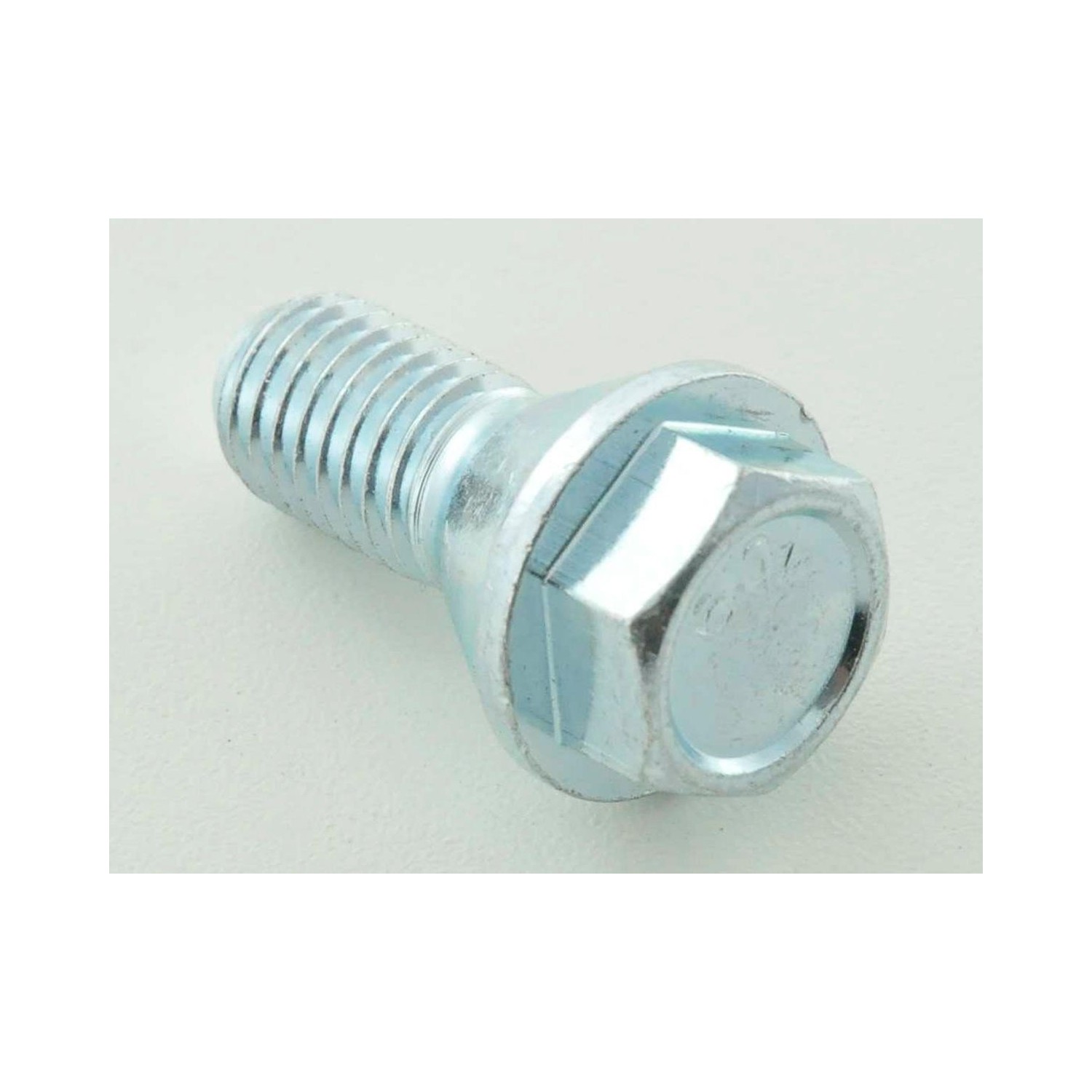 Wheel bolt set 8 pcs Shaft length 26mm tapered collar short head silver M14x15