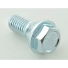 Wheel bolt set 8 pcs Shaft length 26mm tapered collar short head silver M14x15