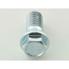 Wheel bolt set 8 pcs Shaft length 26mm tapered collar short head silver M14x15