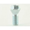 Wheel bolt set 8 pcs Shaft length 26mm tapered collar short head silver M14x15
