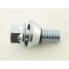 Wheel bolt set 8 pcs Shaft length 21mm conical collar silver M14x15