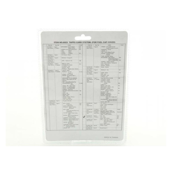 Fuel cap cover alu look M1 105 M2 Ø132