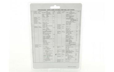 Fuel cap cover alu look M1 105 M2 Ø132