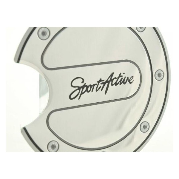 Fuel cap cover alu look M1 105 M2 Ø132