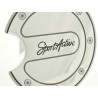 Fuel cap cover alu look M1 105 M2 Ø132