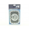 Fuel cap cover alu look 180x131 Cover for the fuel cap