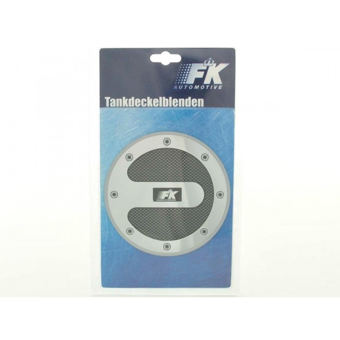 Fuel cap cover carbon look fuel cap cover