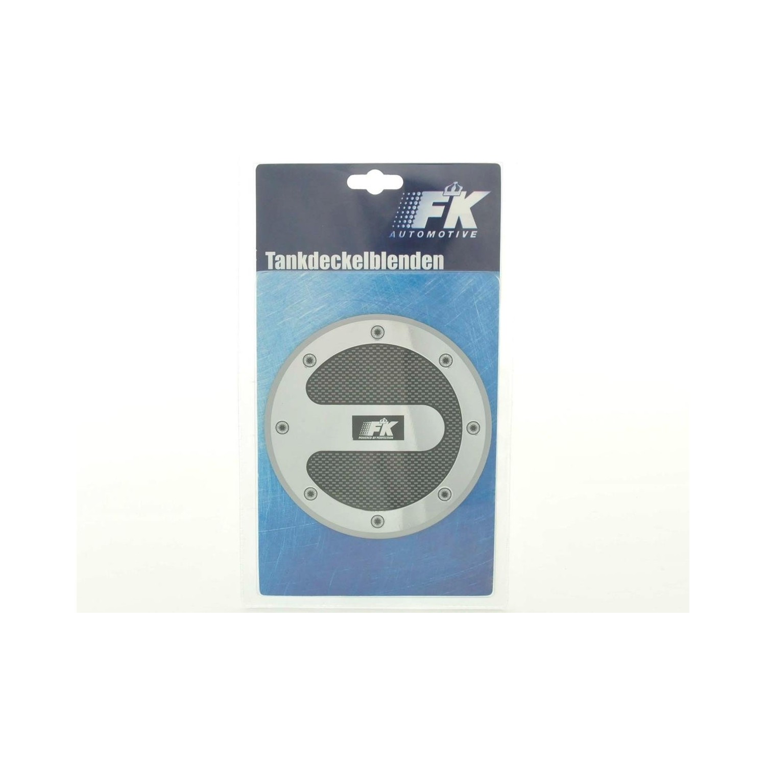 Fuel cap cover carbon look fuel cap cover
