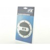 Fuel cap cover carbon look fuel cap cover