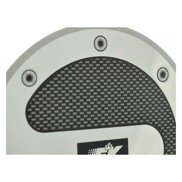 Fuel cap cover carbon look fuel cap cover