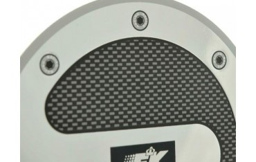 Fuel cap cover carbon look fuel cap cover