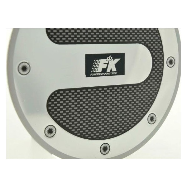 Fuel cap cover carbon look fuel cap cover