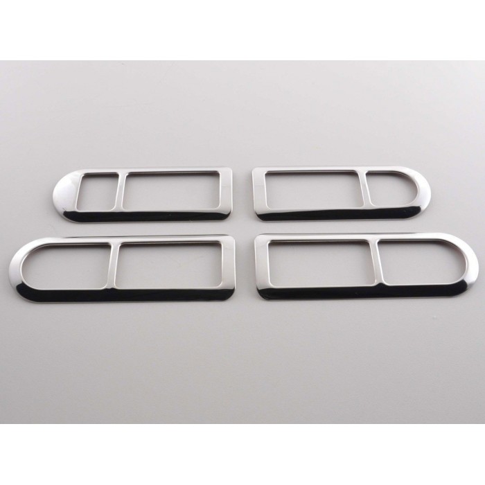 Door handle frame chrome inside VW Polo type 9N 01 05 stainless steel