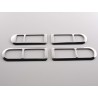 Door handle frame chrome inside VW Polo type 9N 01 05 stainless steel