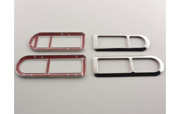 Door handle frame chrome inside VW Polo type 9N 01 05 stainless steel