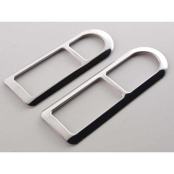 Door handle frame chrome inside VW Polo type 9N 01 05 stainless steel