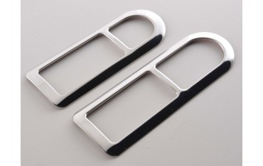 Door handle frame chrome inside VW Polo type 9N 01 05 stainless steel