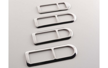 Door handle frame chrome inside VW Polo type 9N 01 05 stainless steel