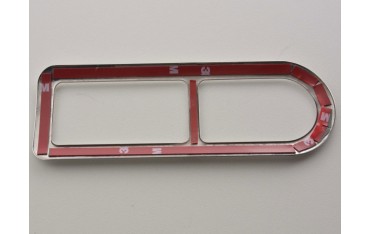 Door handle frame chrome inside VW Polo type 9N 01 05 stainless steel
