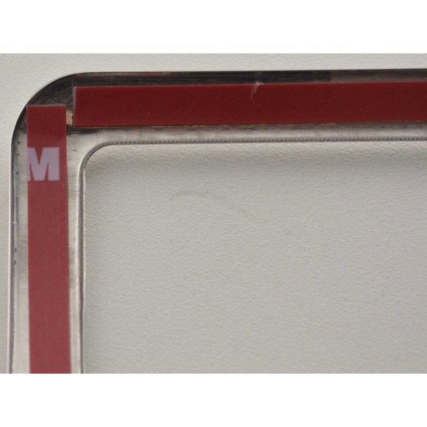 Door handle frame chrome inside VW Polo type 9N 01 05 stainless steel