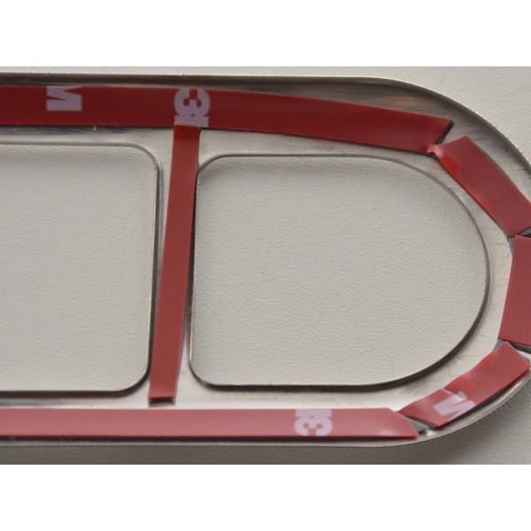 Door handle frame chrome inside VW Polo type 9N 01 05 stainless steel