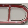 Door handle frame chrome inside VW Polo type 9N 01 05 stainless steel