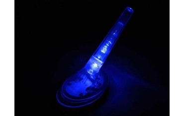 Antenna design FK Shark Fin with blue neon lighting