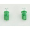 LED bulbs green SET 2 pieces