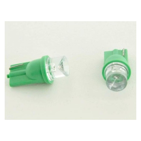 LED bulbs green SET 2 pieces
