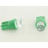 LED bulbs green SET 2 pieces