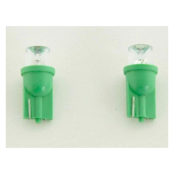 LED bulbs green SET 2 pieces