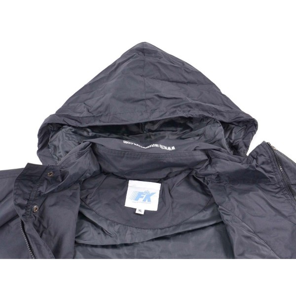 Windbreaker size L with removable hood jacket FK jacket