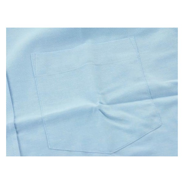 FK business shirt short sleeved size 41 made of blue cotton