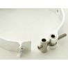 Sport air filter quick release fasteners aluminum racing 99 106 mm set of 2