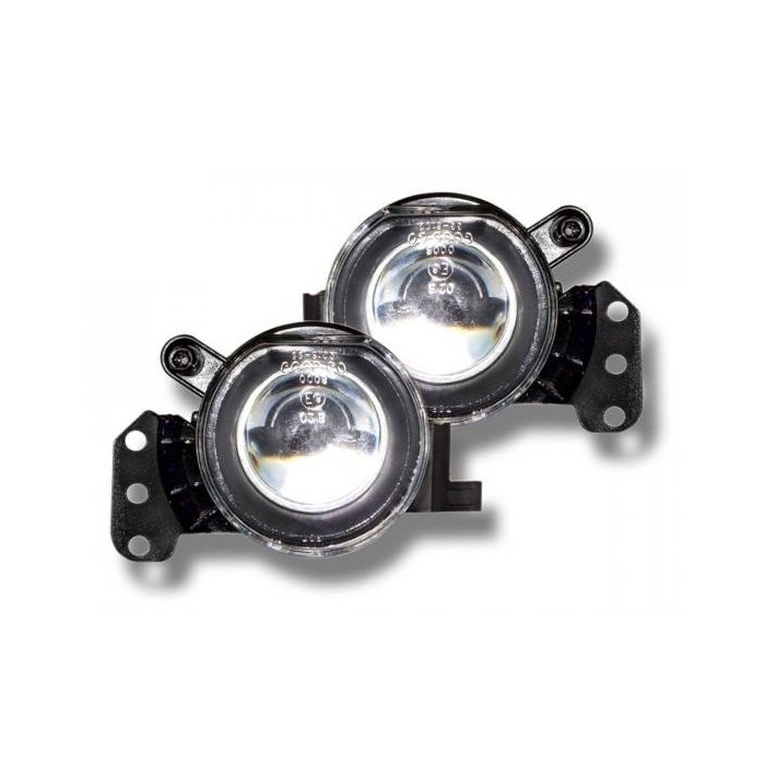 Fog light set chrome for bumper BMW 3 series